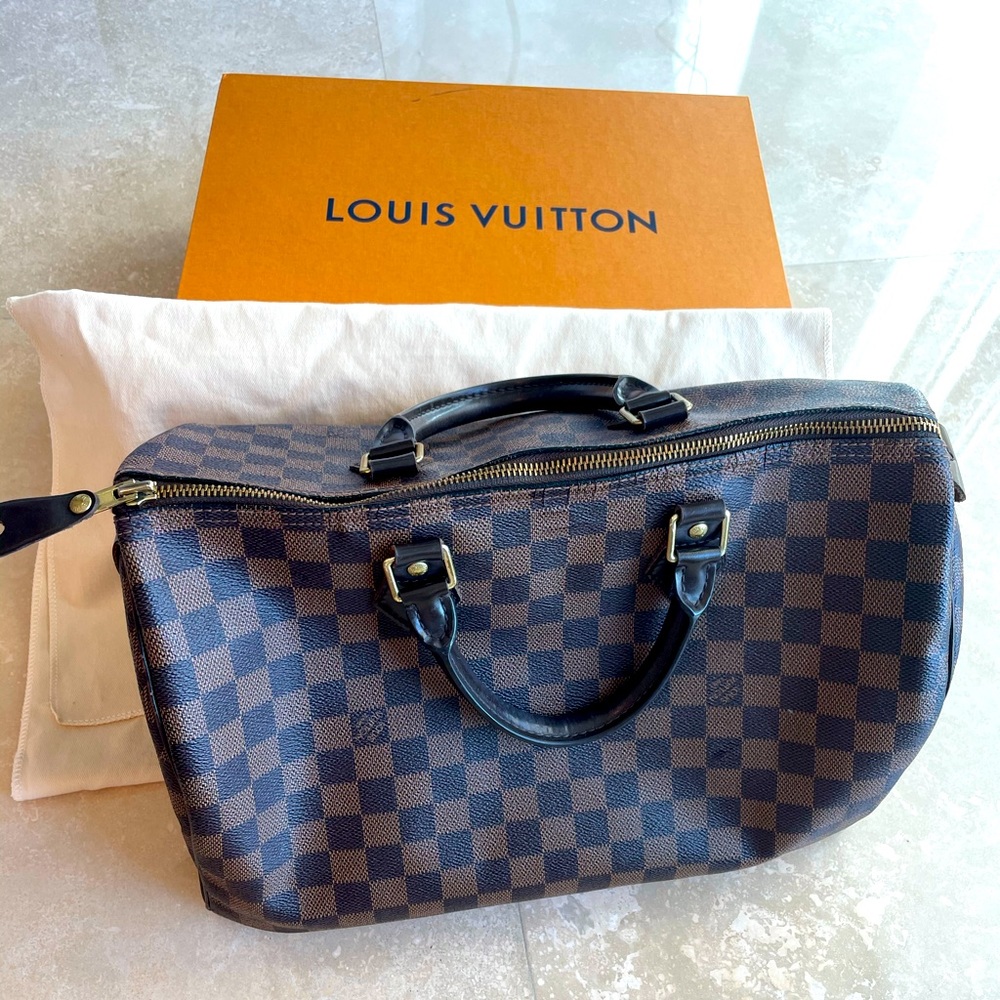 Louis Vuitton Damier Ebene Speedy 35